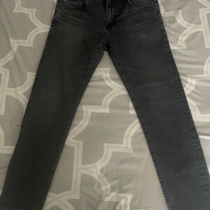 Dark Gray Denim Jeans